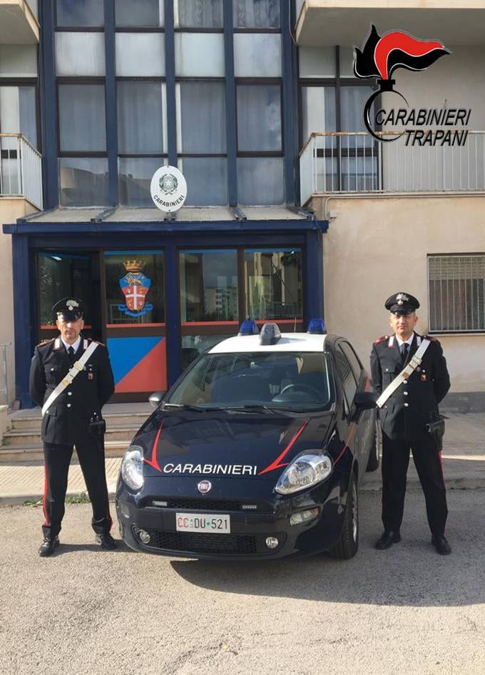 Trapani. Un arresto e due denunce dei Carabinieri per ricettazione