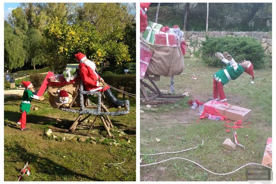 Alcamo. San Francesco Ennesimo vandalismo nel parco suburbano
