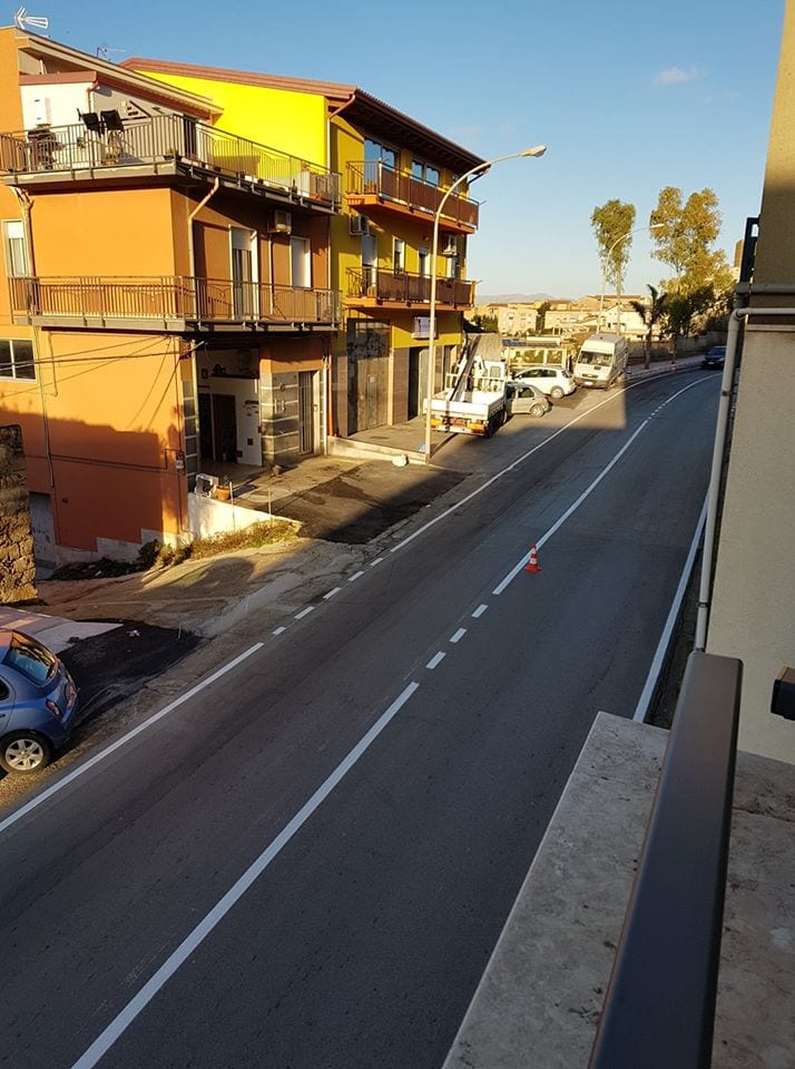 Alcamo, corso Generale Medici: cantiere in chiusura, restyling quasi completo