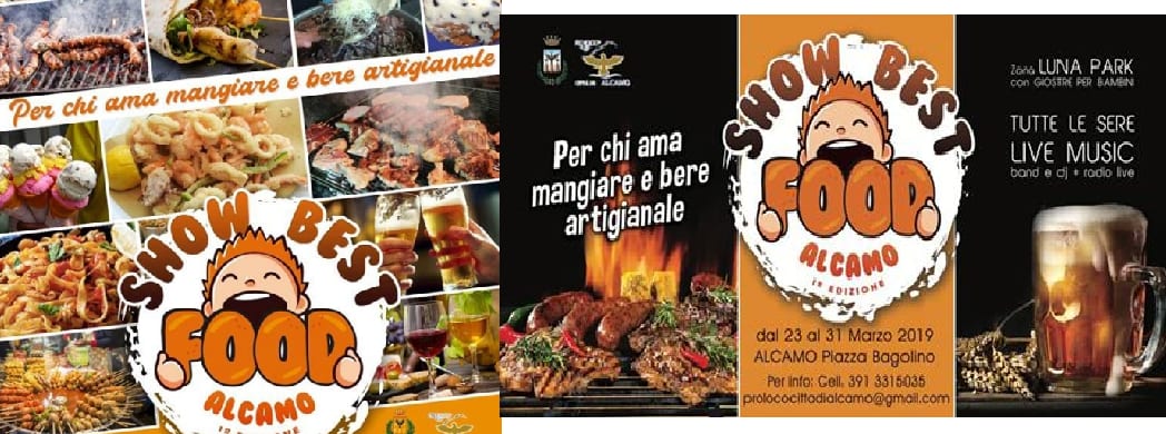 Alcamo "Best Show Food". Mangiare e bere artigianale, 9 giorni di eventi