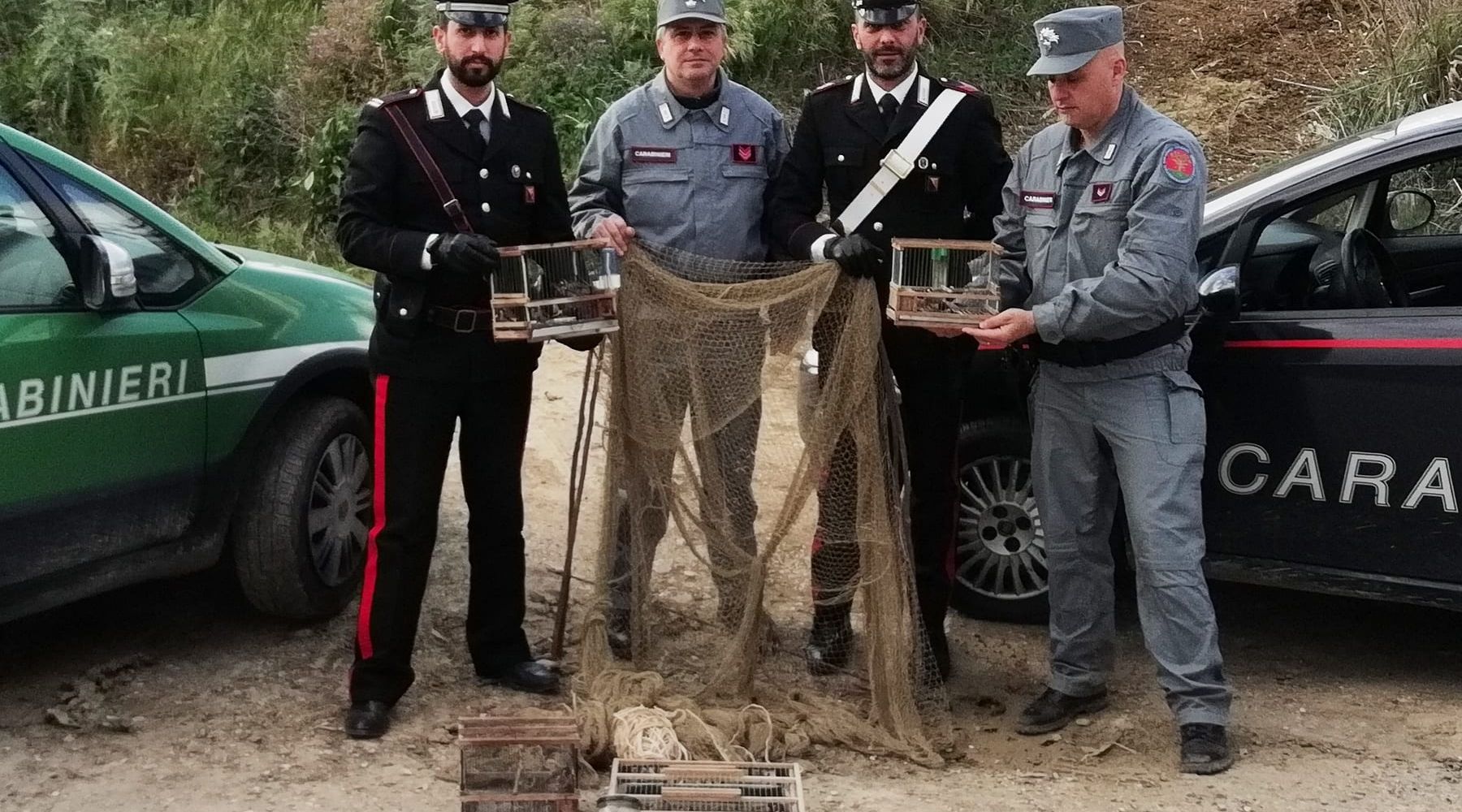 Castellammare del Golfo, bracconaggio a Balata di Baida: colla e altri trucchi per catturare uccellini