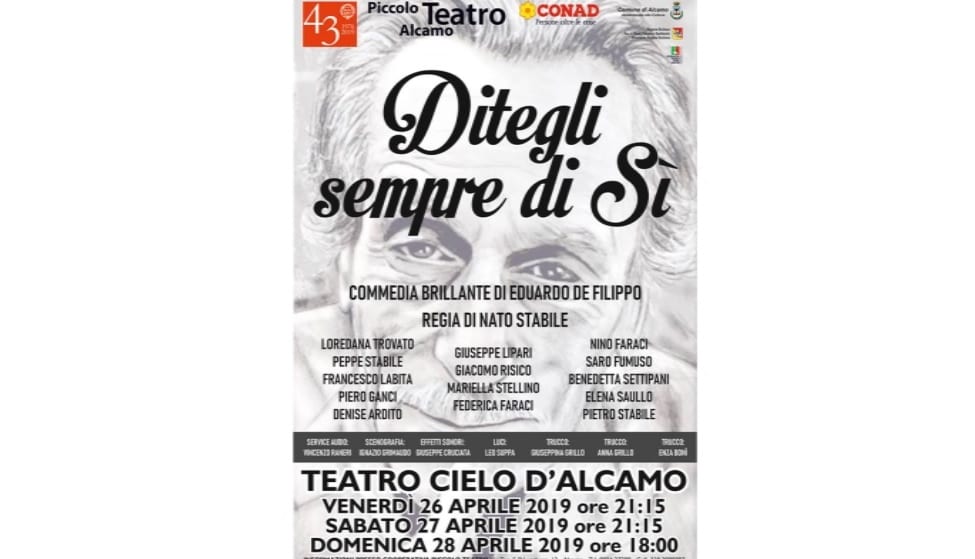 Alcamo-Piccolo teatro, commedia conclude rassegna della prosa