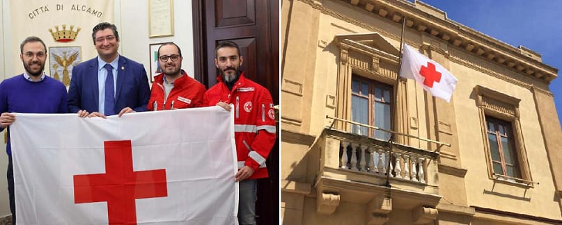 Giornata mondiale della Croce Rossa, consegnate bandiere ai sindaci