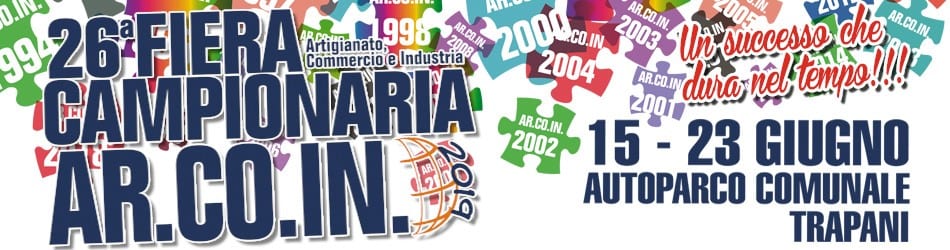 Trapani. L’Arcoin da il via alla 26^ edizione