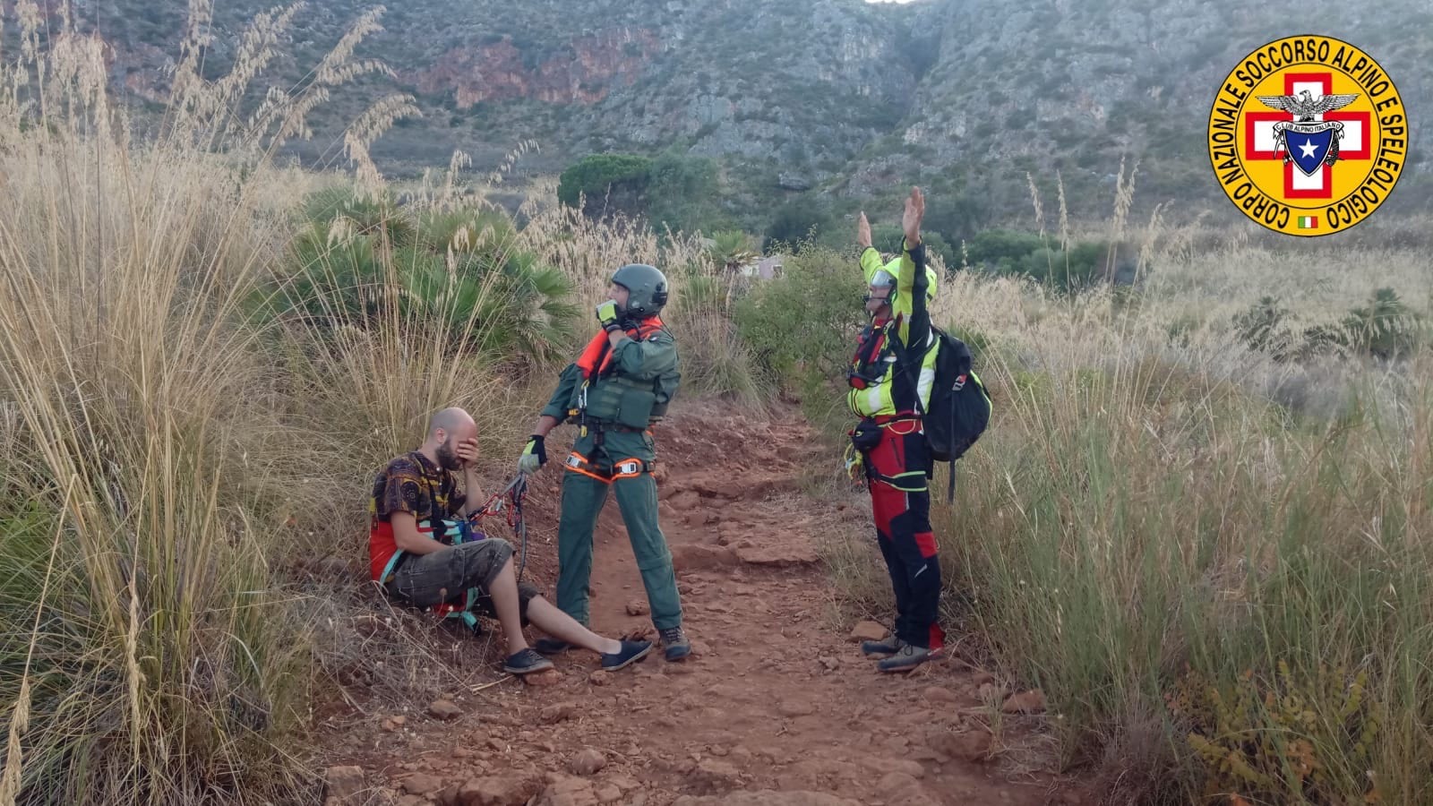 Zingaro, escursionista romano recuperato da elicottero dell’82° Centro C.S.A.R.