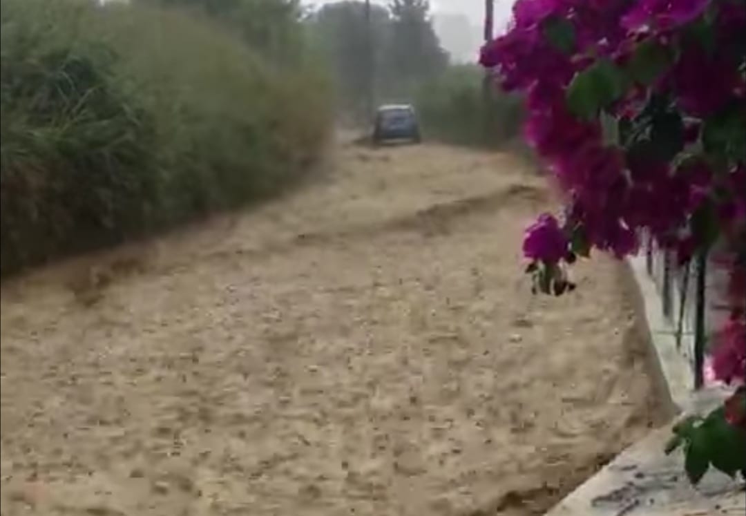 Nubifragio a Castellammare e nell'entroterra partinicese. Danni, allagamenti e paura