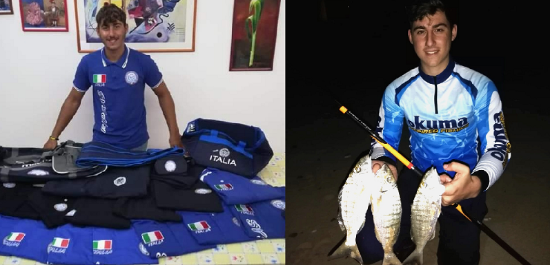 Un diciottenne ai "Mondiali Under 21" di pesca sportiva. Alcamo capitale della disciplina