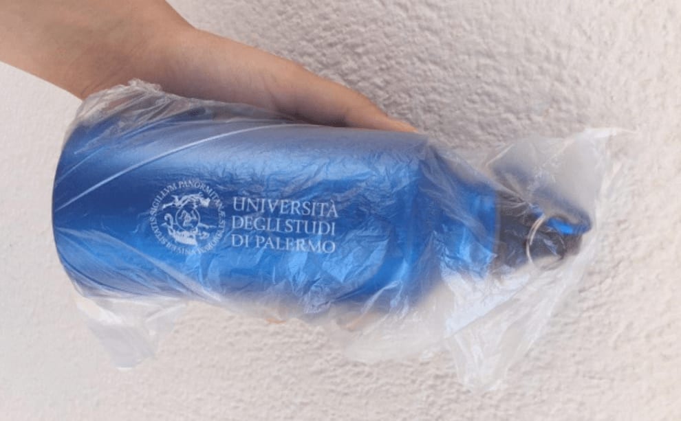 Università di Palermo, abolite bottiglie di plastica per l’acqua