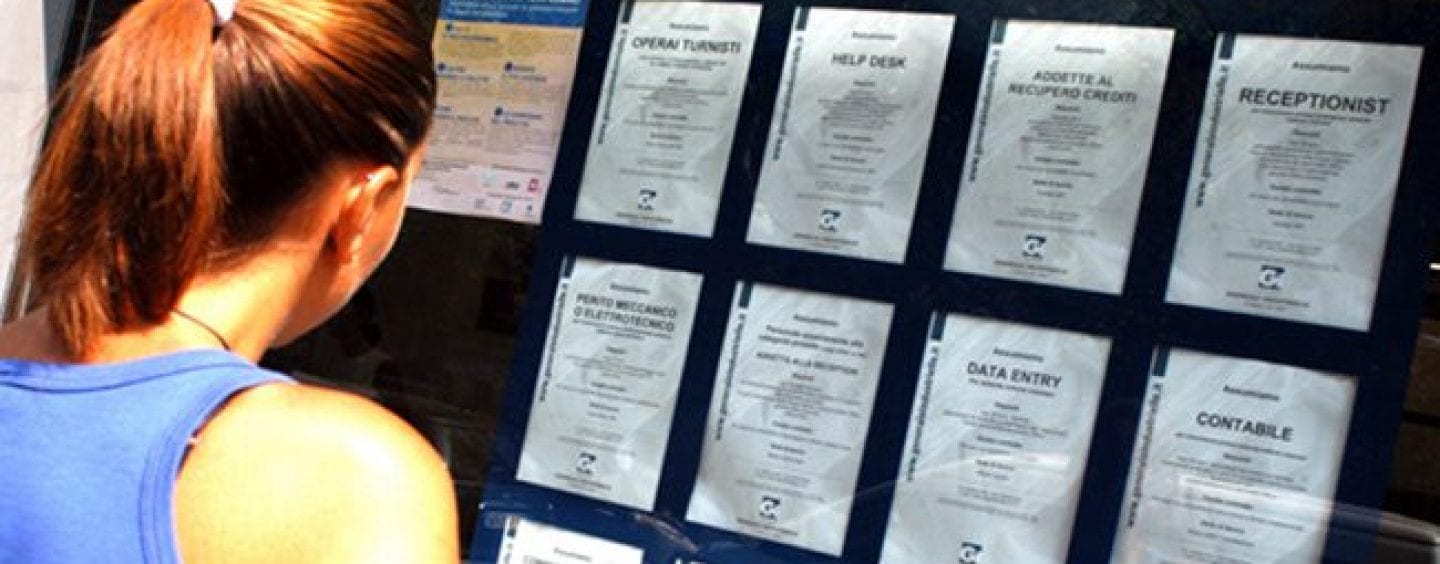 Emergenza occupazione, in Sicilia a pagare sono migliaia di giovani