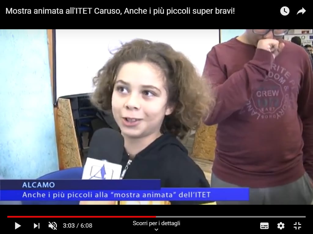 Alcamo, Mostra animata all'ITET, cannoli in 3D e anche i più piccoli bravissimi con le tecnologie avanzate