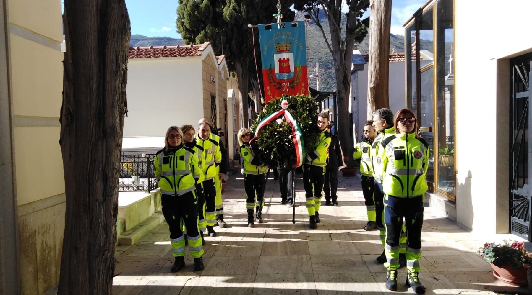 Castellammare del Golfo, commemorazione Mattarella