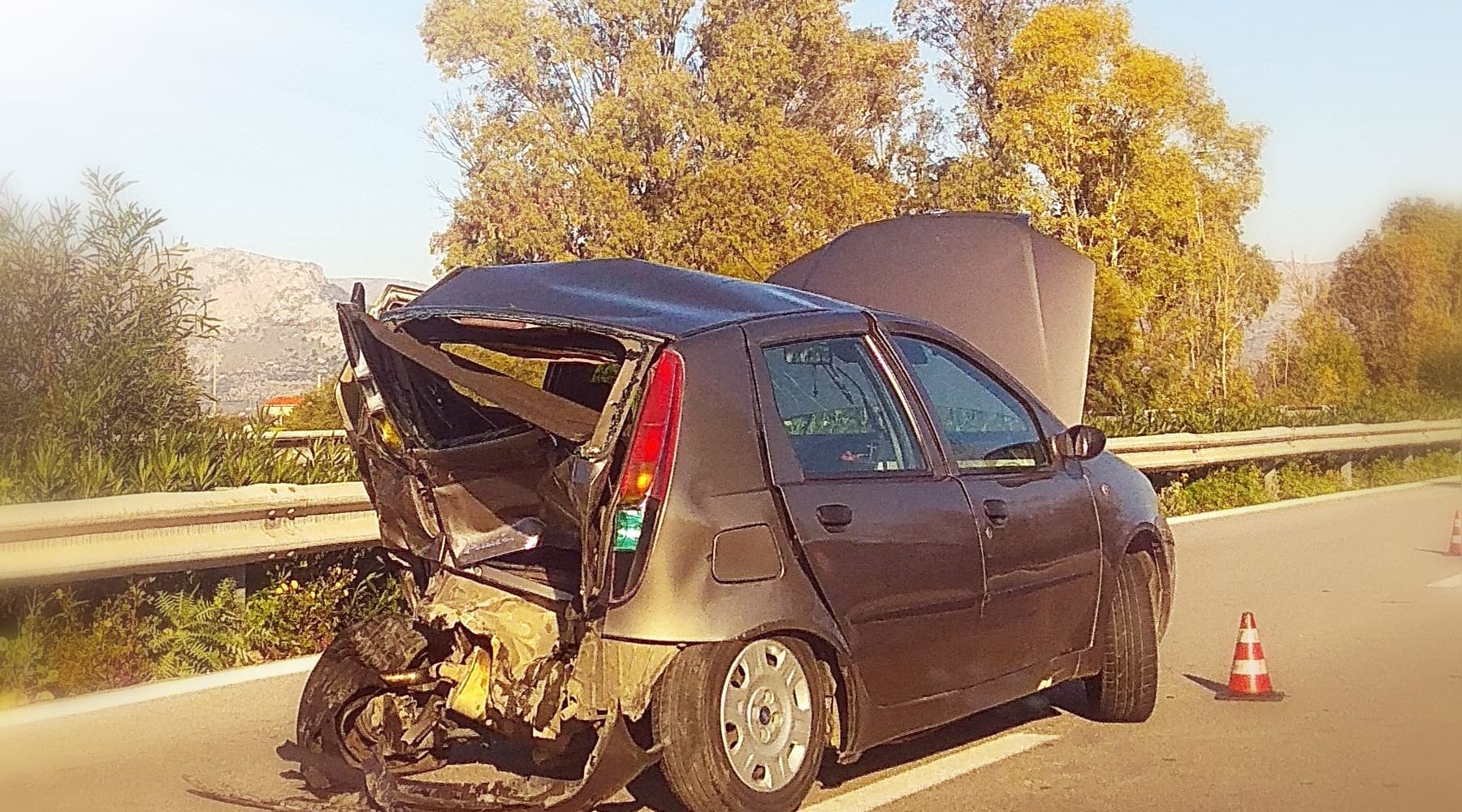 Scontro in autostrada, tra Balestrate e Partinico