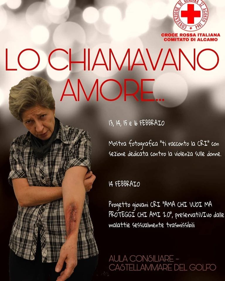 Castellammare, mostra fotografica "Ti racconto la CRI" e racconto sull'amore malato