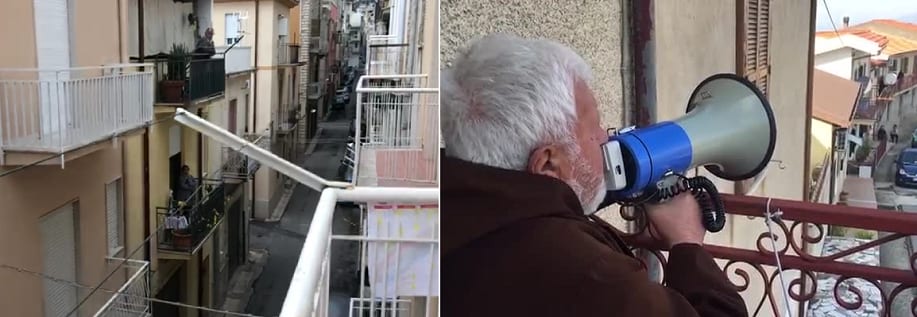 Il Santo Rosario al posto delle canzoni del flash-mob. Ad Alcamo quartiere guidato dall'altoparlante