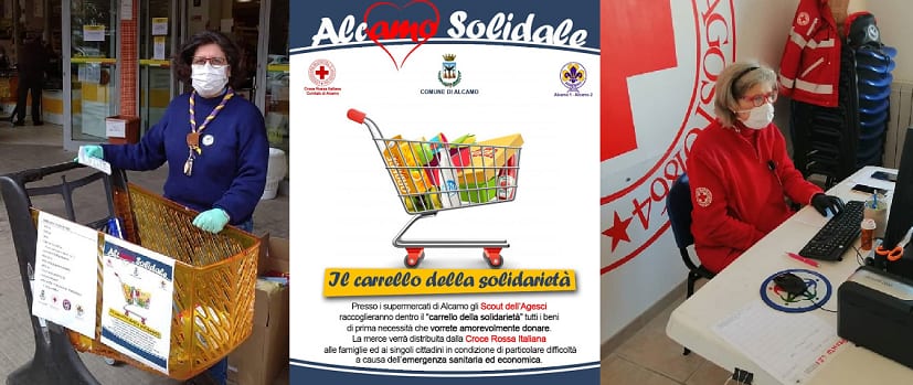 "Carrello della Solidarietà" ad Alcamo (Scuot, CRI, Fire Rescue), "Carne Sospesa" a Gibellina