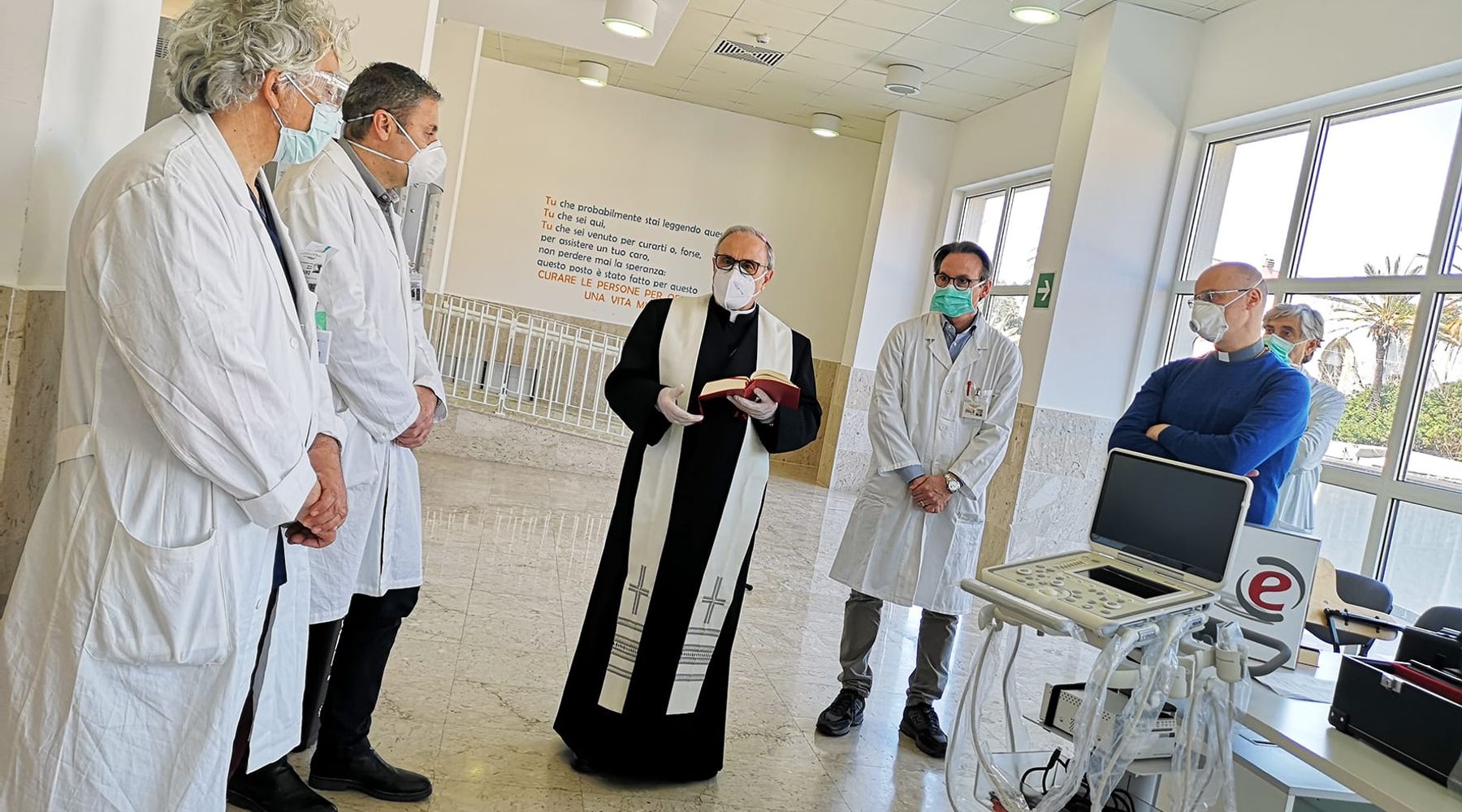 Diocesi di Mazara del Vallo, donato ecografo anche all'ospedale "Ajello"