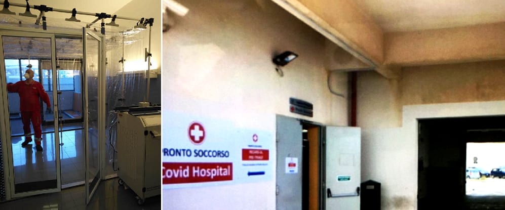 Alcamo, paziente 1 torna in ospedale. Due negativizzati domiciliari