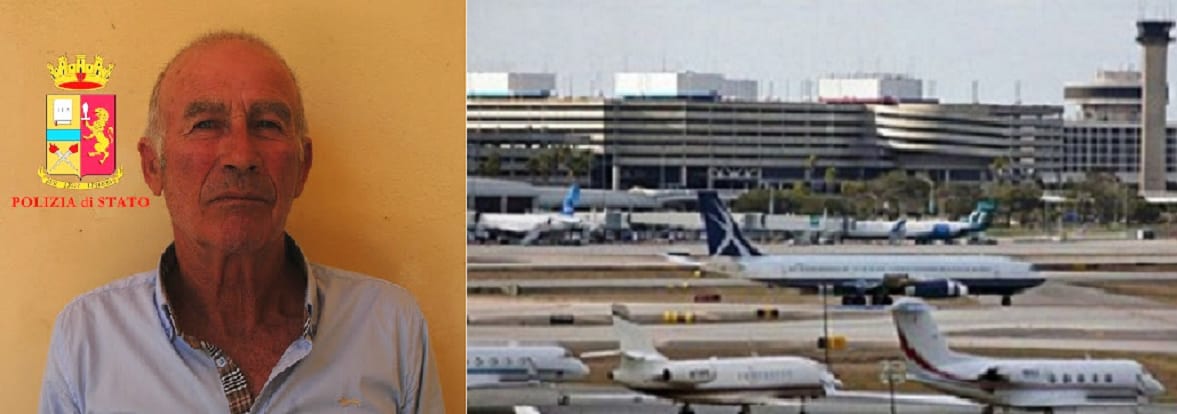 Estradato in Italia, Giuseppe Galatioto aveva eluso i controlli ed era volato negli States