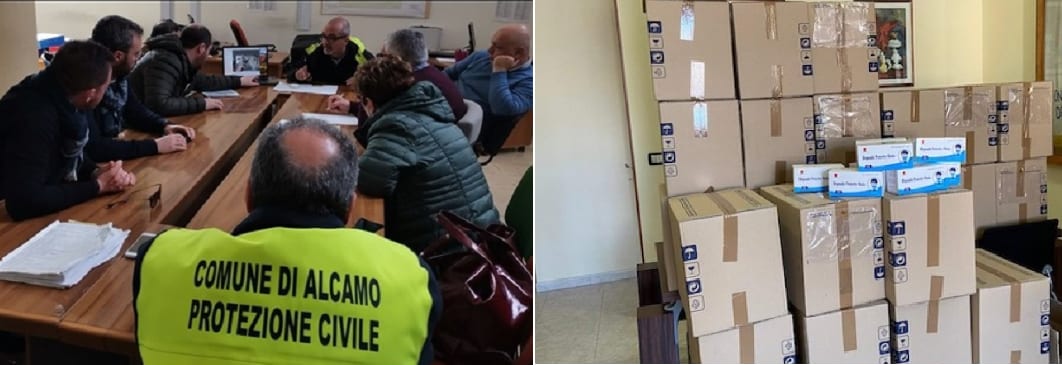 Mascherine, distribuzione "porta a porta" per tutti. Ad Alcamo solo per i meno abbienti