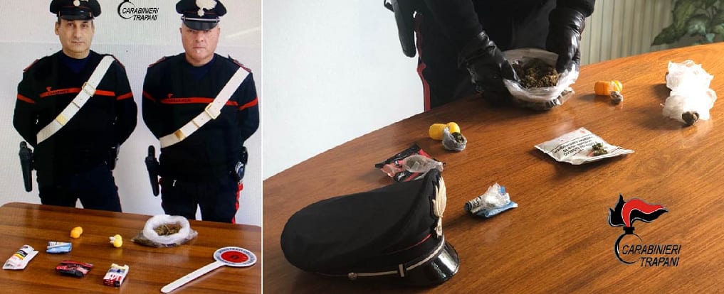 In auto con droga a piazza della Repubblica, arrestata donna alcamese