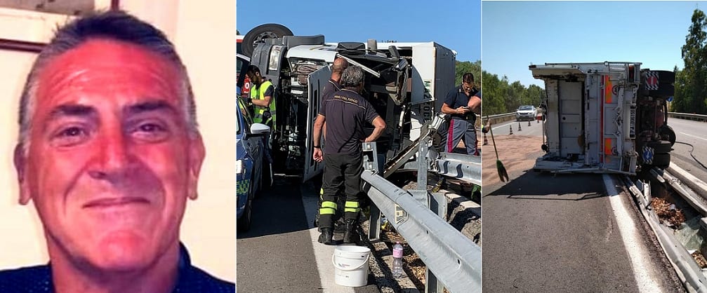 Incidente mortale alla guida di un autocompattatore. Il monteleprino aveva sostituito un collega