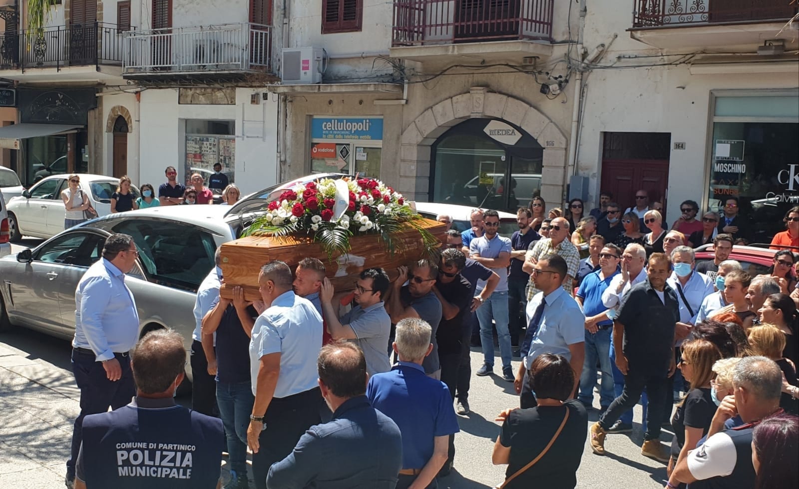 Partinico. funerali di Inghilleri. Cordoglio e partecipazione