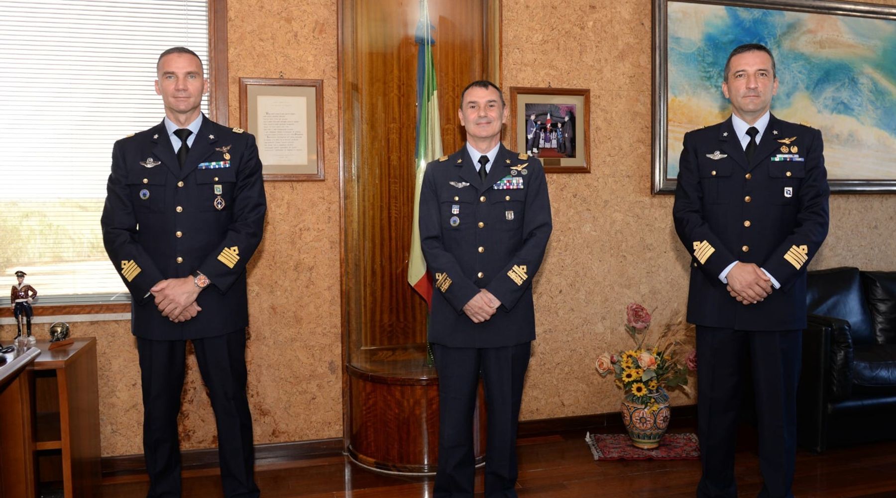 Cambia comando del 37° Stormo di Birgi. L'uscente Gnutti: "Militari perfettamente integrati nel territorio"