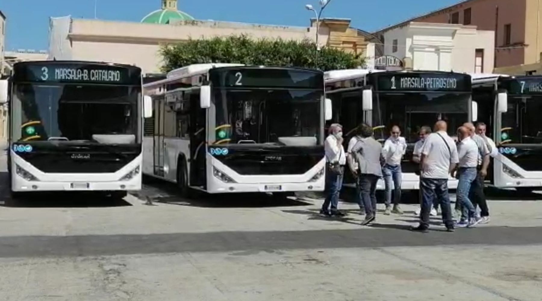 Trasporto cittadino, a Marsala nuovi autobus. Si rinnova un parco mezzi più che datato
