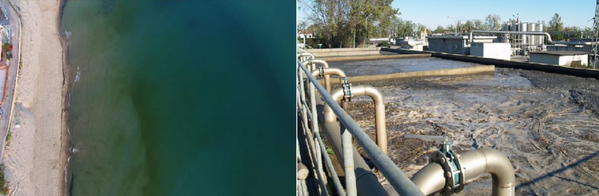 Mare di Alcamo, troppe chiazze e si attiva Forum Civico. Un video dal drone, ARPA e Comune immobili