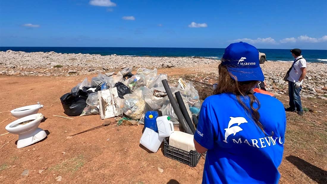 MareVivo ripulisce costa, a San Vito Lo Capo volontari all'opera. Nasce gruppo provinciale