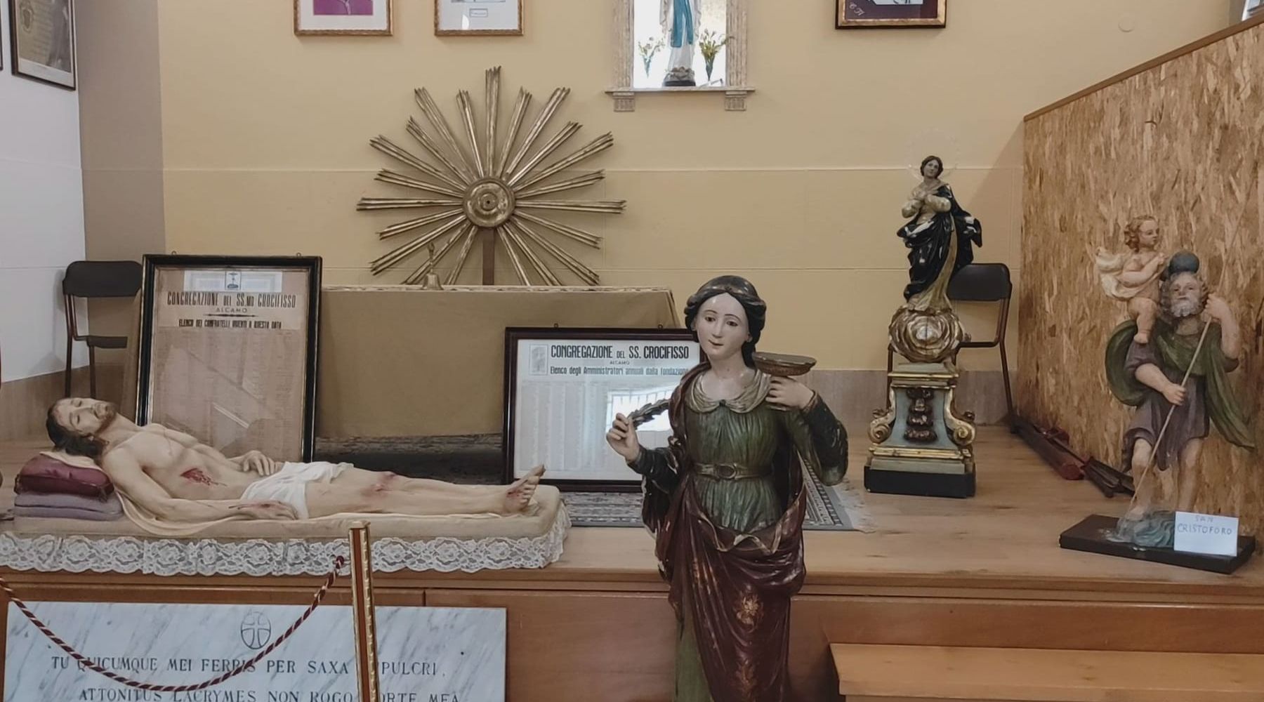Alcamo. “Santu Patri”, mostra per riscoprire antiche opere d’arte