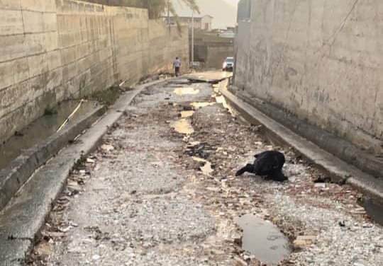 Alcamo. Ieri un violento nubifragio sulla città