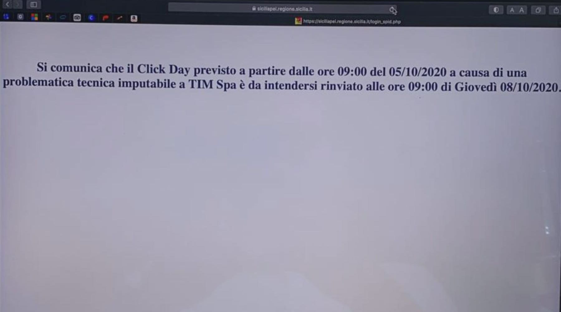 Regione Sicilia, click day iniziativa flop, protestano le imprese