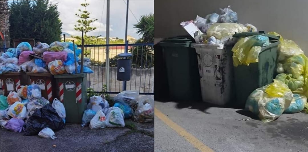 RSU in strada da una settimana, anche oggi raccolta limitata. Alcamo è molto sporca