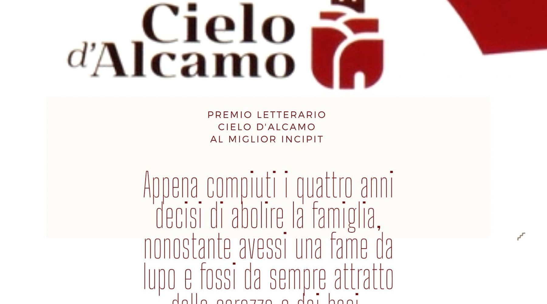 Centro congressi Marconi. L’11 dicembre il premio Cielo d’Alcamo