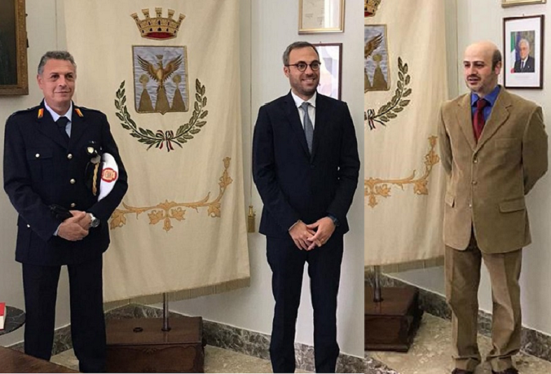 Alcamo, in servizio il nuovo comandante della polizia municipale. Assunto anche altro diritgente