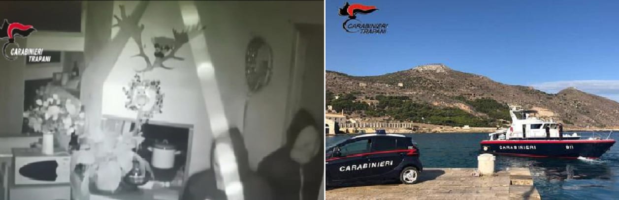 Anziana rapinata in casa, a Favignana, minacciata e chiusa a chiave. Altri due arresti
