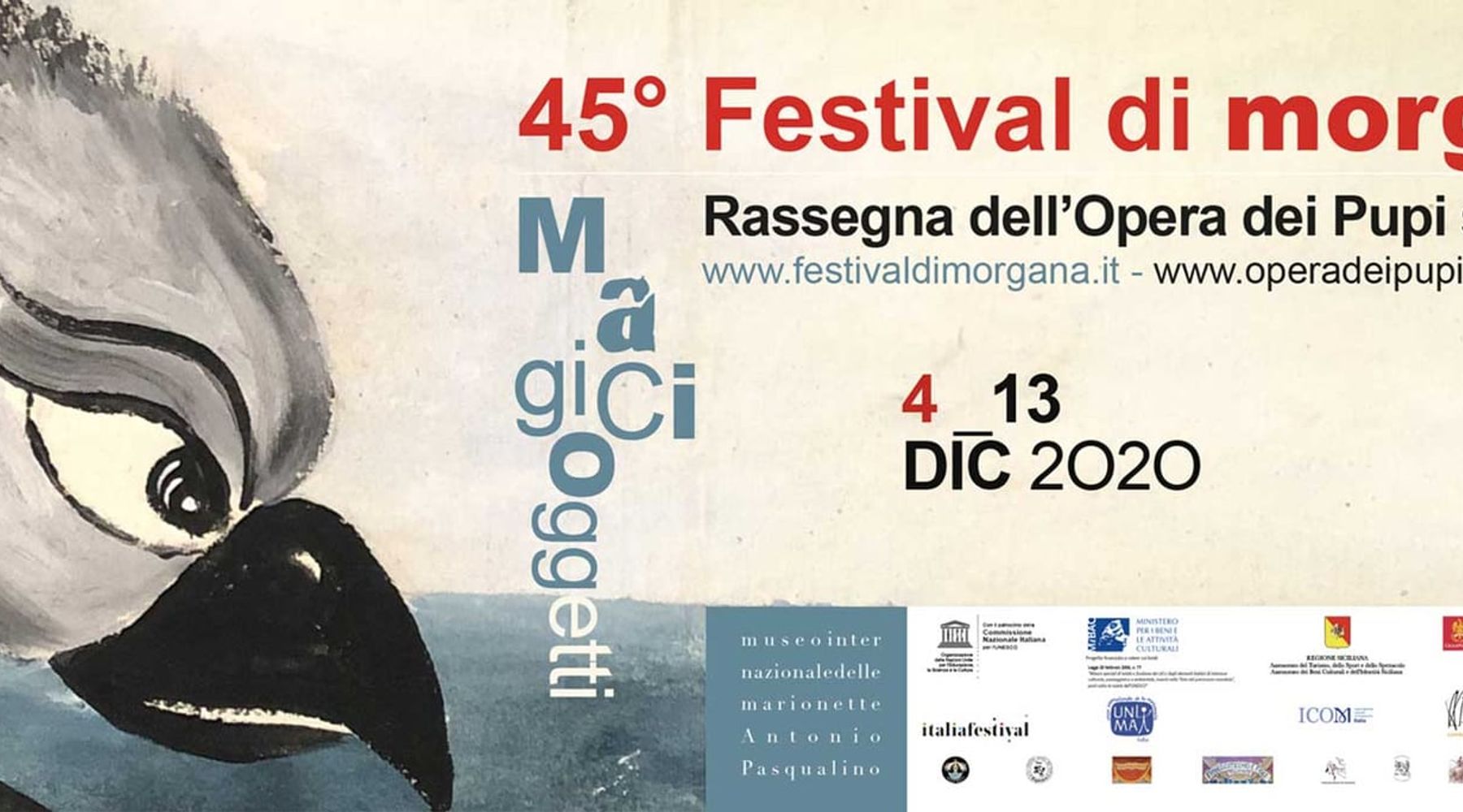 Alcamo, Opera dei Pupi in diretta streaming per il Festival di Morgana