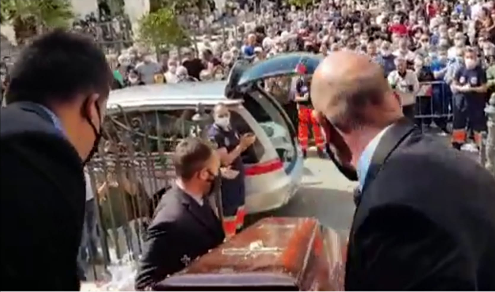 Funerali di Vito Lo Iacono, Terrasini partecipa in massa