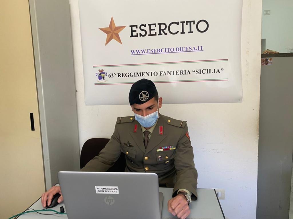 Istituti di Alcamo e Castellammare incontrano virtualmente i Bersaglieri