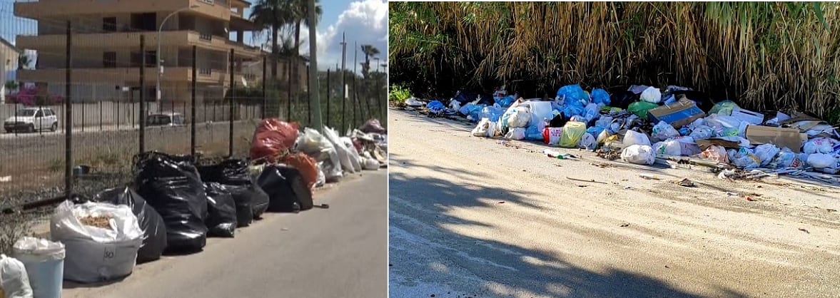 Anche d'inverno Alcamo Marina 'pattumiera a cielo aperto'. Si spera nel nuovo gestore del servizio