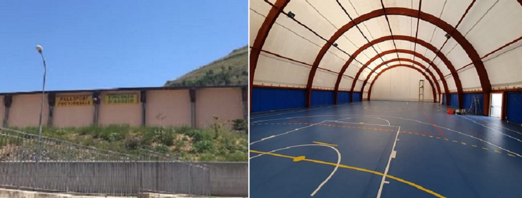 PalaDangelo e PalaCentoPassi, cantieri ancora fermi. Il Comune parla dei tempi e tutto si ferma