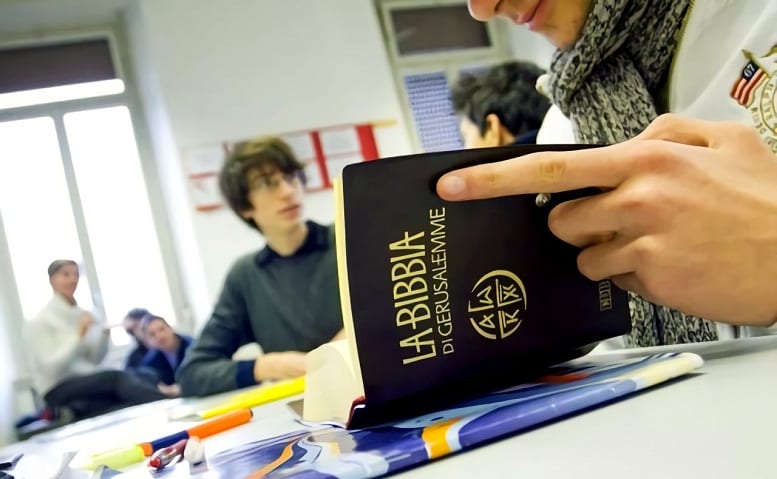 Scuole, insegnamento di religione. Appello della Diocesi di Trapani