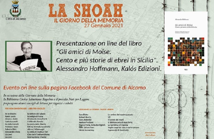 Giornata della Memoria e storie degli ebrei siciliani. Evento su pagina FB del comune di Alcamo