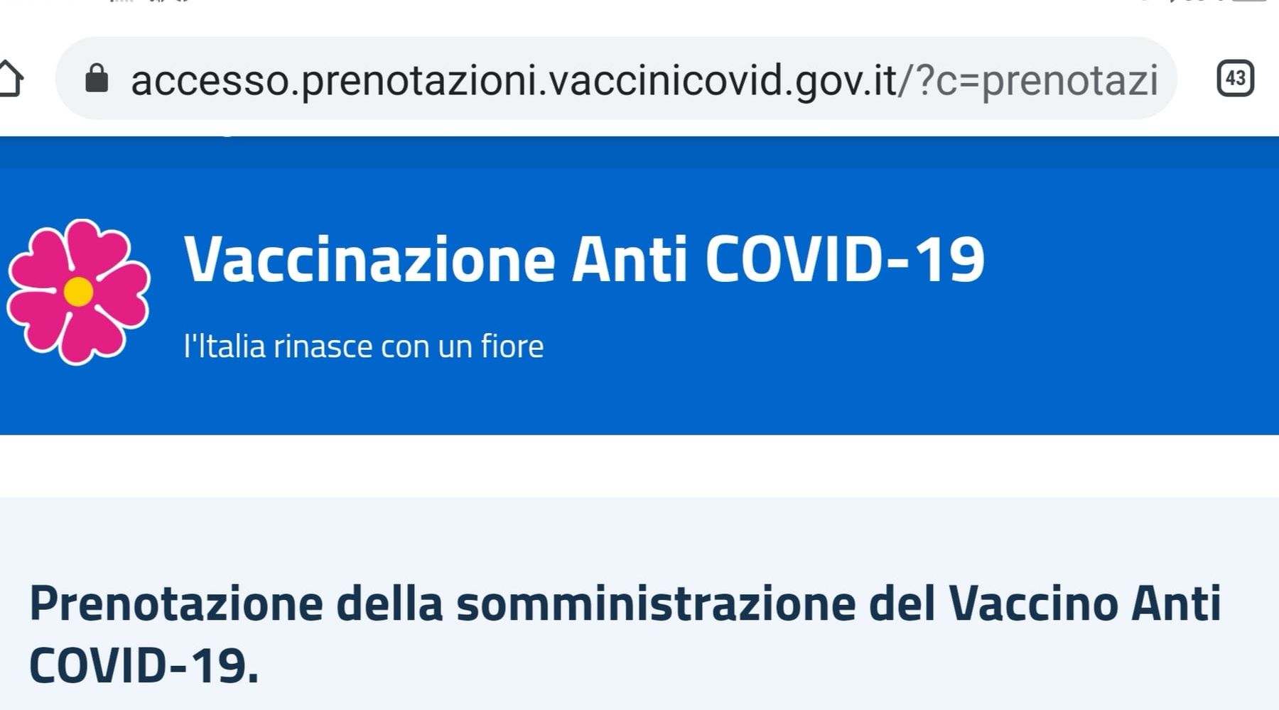 Vaccini, prenotazioni on-line per gli ‘over 80’. Sicilia prima in Italia