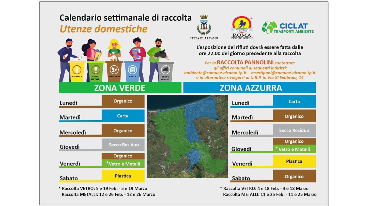 Alcamo, infopoint, droni e tante novità per la nuova ditta dei rifiuti