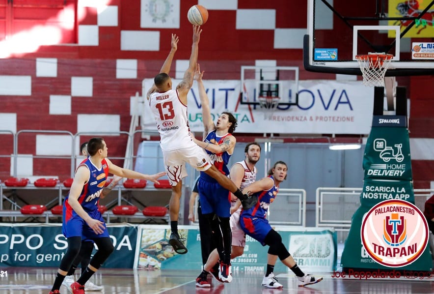 Terza vittoria di fila, Trapani batte allo scadere Novipiù Casale