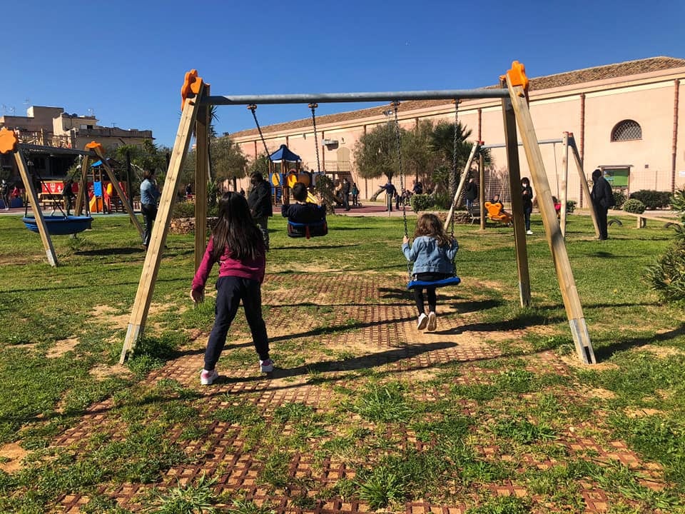 Riapre al pubblico il parco giochi comunale di Terrasini