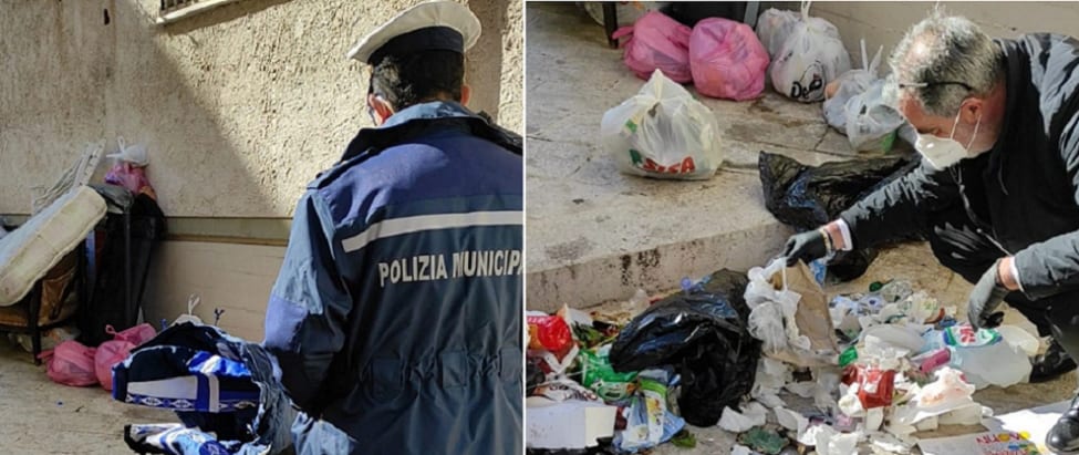 Abbandono rifiuti a Castellammare del Golfo, avviate ispezioni tramite apertura dei sacchetti