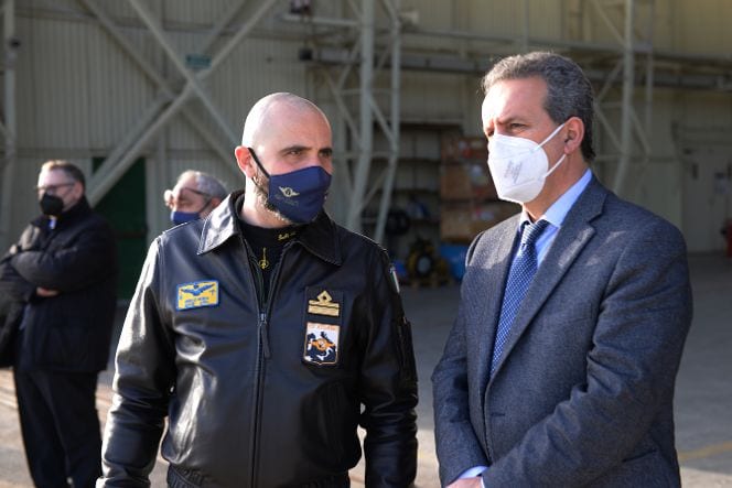 Il sindaco di Marsala in visita all’82° Centro Combat di Birgi